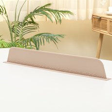 디아르 국내산 실리콘 소아베 싱크대 물막이, 소프트핑크, 1개