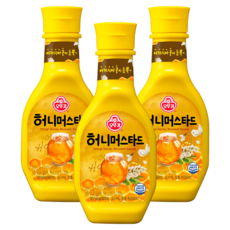 오뚜기 허니머스타드 소스, 265g, 3개