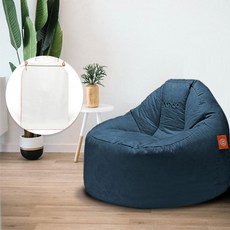 보니타 너도나도 빈백 CUP_993 + 세탁속지, 네이비