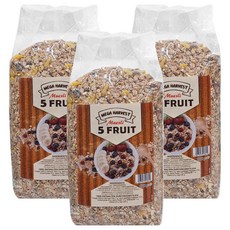 MEGA HARVEST 德國什錦水果榛果穀片, 1kg, 3包
