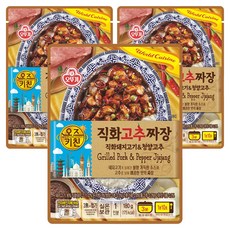 Oz Kitchen 直火烤豬青陽辣椒炸醬調理包, 3包, 180g