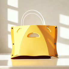 House Fit 可折疊收納多功能露營椅 大尺寸, 黃色, 1個