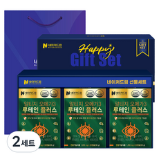 알티지오메가3 루테인 플러스 3p 선물포장 세트 + 쇼핑백, 30錠, 6個