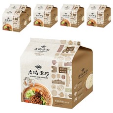 老鍋米粉 湯米粉 香菇肉燥風味 純米米粉, 240g, 6袋