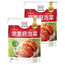 JONGGA 宗家府 泡菜 經典原味 甜酸辣平衡, 200g, 2包