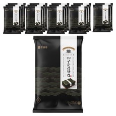 정담김 정담 구운 곱창김 5p, 14g, 15개