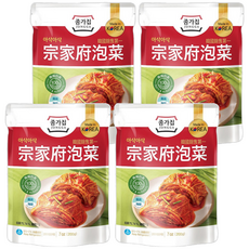 JONGGA 宗家府 泡菜 經典原味 甜酸辣平衡, 200g, 4包