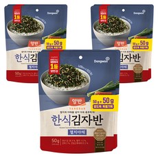 양반 한식 김자반 멸치야채, 50g, 6개