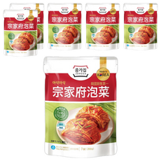 JONGGA 宗家府 泡菜 經典原味 甜酸辣平衡, 200g, 6包