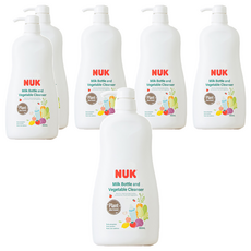 NUK 植萃奶瓶蔬果清潔液 950ml, 6瓶