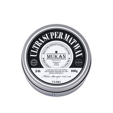 MUKAN 乾爽霧面髮蠟, 100g, 1個