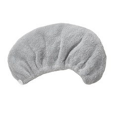 UdiLife 優的生活大師 雅絨 柔舒護髮浴帽, 顏色隨機, 1個