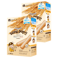 master mi 米大師 寶寶糙棒棒, 生機糙米, 35g, 2盒