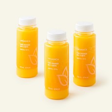 올가니카 퓨어 오렌지, 190ml, 3개