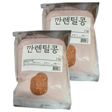 두보식품 바른곡물 깐렌틸콩, 2kg, 2개