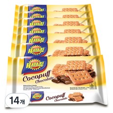 HATARI 可可泡芙巧克力口味, 170g, 14個