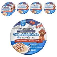 Signature7 心寵 全齡犬 體重控制犬巧鮮杯 SN-CP-03 雞肉 + 番茄 + 左旋肉鹼 6罐, 減肥（維持體重）, 480g, 1組