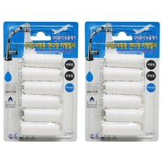 Dr.Pure 除鏽廚房手持式替換濾心 6入, 2個