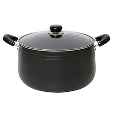 LOVECOOK Modern Mom Hard & Basic 韓國製硬質湯鍋, 1個, 黑色, 30cm