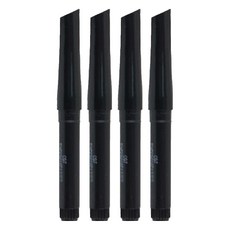 비디보브 메가 브로우 오토 펜슬 리필 0.35g, 3호 다크 브라운, 4개