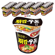 농심 튀김우동 컵라면, 62g, 30개