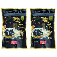 琦順食品 龜苓膏軟糖, 青草百草等食材佐寒天溫火慢煮, Q彈扎實清甜不膩, 宗教級純素無五辛無酒, 300g, 2袋