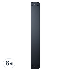 피피랙 받침 500mm 6R12B00000050, 블랙, 6개