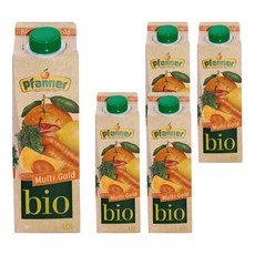 Pfanner Gold綜合果汁, 1L, 5瓶