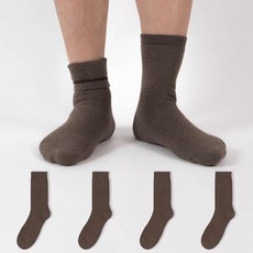 si ner socks 男性用全毛圈保暖緩衝襪 4雙