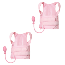 Panatec 沛莉緹 氣壓式兒童防駝背矯姿帶 開肩挺背 氣囊支撐 可調肩帶, 35 x 22 x 6.5cm, 2個