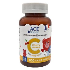 ACE SCIENCE 西印度櫻桃C軟糖, 1罐, 30顆