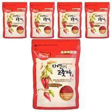 햇님마을 자연햇살 국산 고춧가루, 250g, 5개