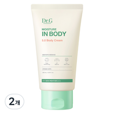 Dr.G Moisture In Body 5.0身體乳, 250ml, 2個