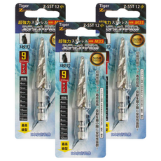 ZEST 不鏽鋼用階梯鑽頭 小, 3個