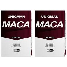 UNIQMAN 優仕曼 瑪卡膠囊, 60顆, 2罐