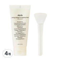 Abib 阿彼芙 包覆面膜 复活草, 4個, 1件