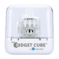 FIDGET Cube ASMR 減壓玩具, Clear White