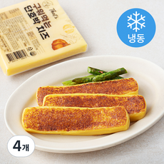 댓츠 구워먹는 단호박 치즈 (냉동), 200g, 4개