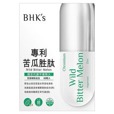 BHK's 專利苦瓜胜肽EX 素食膠囊 60顆, 80g, 1罐