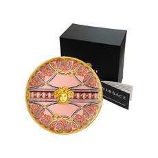 VERSACE 凡賽斯 LA SCALA DEL PALLAZZO ROSA盤子 17cm, 混色, 1個