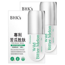 BHK's 專利苦瓜胜肽EX 素食膠囊 60顆, 80g, 2罐