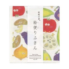 SHIMOYAMA 日本製進口廚房抹布 XPP 蔬菜, 1條