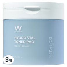 원진이펙트 하이드로 바이알 토너패드 210g, 130개입, 3개