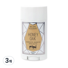 Primal Elements 除臭劑蜂蜜橡木, 75g, 3個