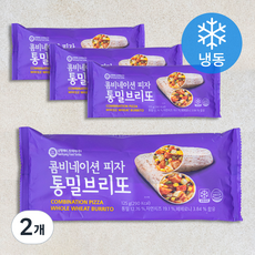 남향푸드또띠아 콤비네이션피자 통밀브리또 (냉동), 125g, 4개입, 2개