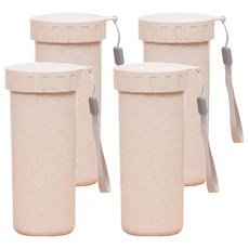 THE ZAKKA 單色簡約牙刷盒, Y220LBBT038, 4個