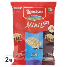 로아커 웨하스 미니스 믹스, 150g, 2개