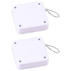 현관문 방문 창문 자동 도어 클로저 경량 도어용, 2개, 화이트