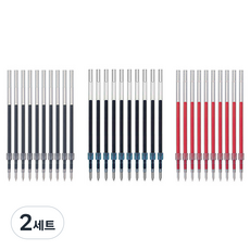 제트스트림 멀티 리필심 0.5mm, 흑색 + 청색 + 적색, 60개