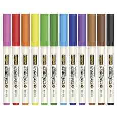 PENMAX 中字用油性簽字筆 308F 12入組, 12色, 12個